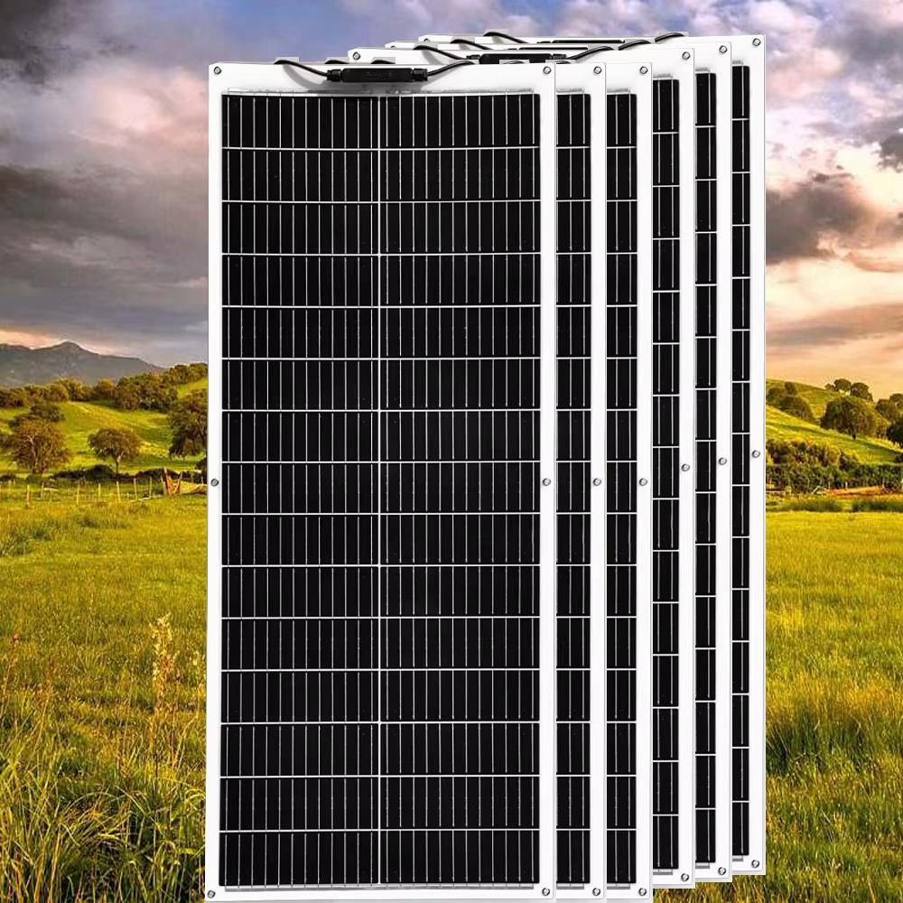 100W Flexible Solar Panel 16.5V 1000W 500W 400W 200W High Efficiency Photovoltaic Module Diy Kit Generation Car Home Camping